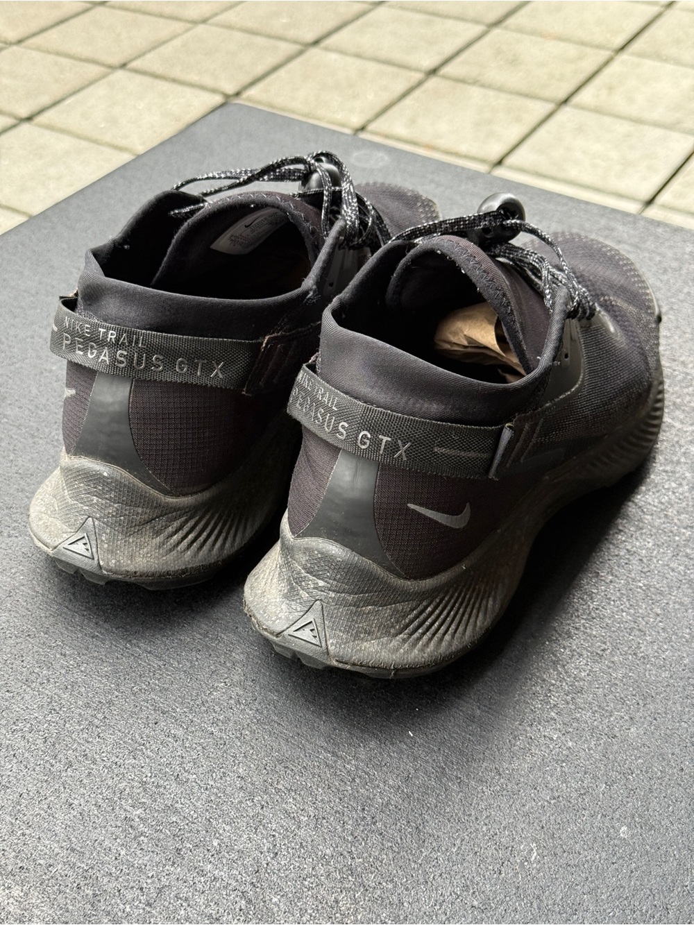 Nike Pegasus Trail 2 GTX, Black (m9.5/w11) - Picture 4 of 6